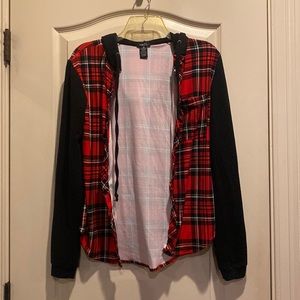 Soft flannel, with hood